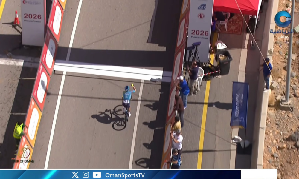 Victoire d’étape et général : Christian Scaroni rafle tout sur la dernière étape du Tour d’Oman